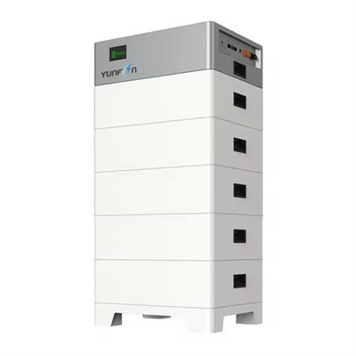 51.2V 300Ah 400Ah আবাসিক লিথিয়াম আয়ন ব্যাটারি 15KWH স্ট্যাকড ব্যাটারি প্যাক অল ইন ওয়ান