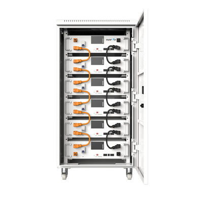ক্যাবিনেট স্টোরেজ ব্যাটারি সিস্টেম LiFePo4 51.2V 30KWh সৌর শক্তি ব্যাকআপ সিস্টেম