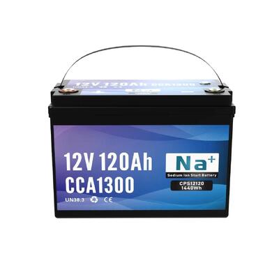 গুণ 12V 120Ah সোডিয়াম আয়ন ব্যাটারি 1300CCA ব্লুটুথ ভারী দায়িত্ব ট্রাক সামুদ্রিক এবং শিল্প শক্তি সিস্টেমের জন্য বিশাল ক্ষমতা লিথিয়াম ব্যাটারি কারখানা