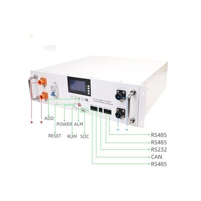 গুণ YF51100LFP-FS র্যাক-মাউন্ট শক্তি সঞ্চয় ব্যাটারি 5.12kWh LiFePO4 সৌর ব্যাকআপ জন্য ব্যাটারি হোম শক্তি ব্যবস্থাপনা এবং অফ-গ্রিড সিস্টেম কারখানা