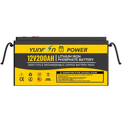 গুণমান 12V 200Ah LiFePO4 ব্যাটারি 0.5C চার্জ ডিসচার্জ 12.8V 2560Wh ডিপ সাইকেল লিথিয়াম ব্যাটারি বিএমএস 5000 সাইকেলের সাথে RV সোলার মেরিন ইউপিএস ব্যাকআপ পাওয়ারের জন্য লিড অ্যাসিড প্রতিস্থাপন করে কারখানা
