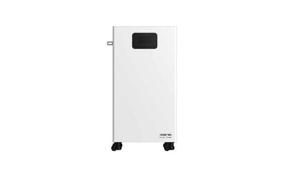 গুণমান Vertical Indoor Floor Mount 16kWh Lithium Iron Phosphate Battery 51.2V 314Ah Deep Cycle LiFePO4 Battery Pack With Smart BMS CAN RS485 For Home Backup Off Grid Solar Residential Energy Storage System কারখানা