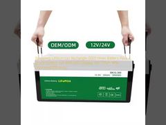 রিসাইক্লিং লিথিয়াম আয়ন আয়তক্ষেত্র 6000 বার ব্যাটারি প্যাক একটি গ্রেড ব্যাটারি সেল সঙ্গে LED প্রদর্শন 12V 120ah সঙ্গে উন্নত দক্ষতা